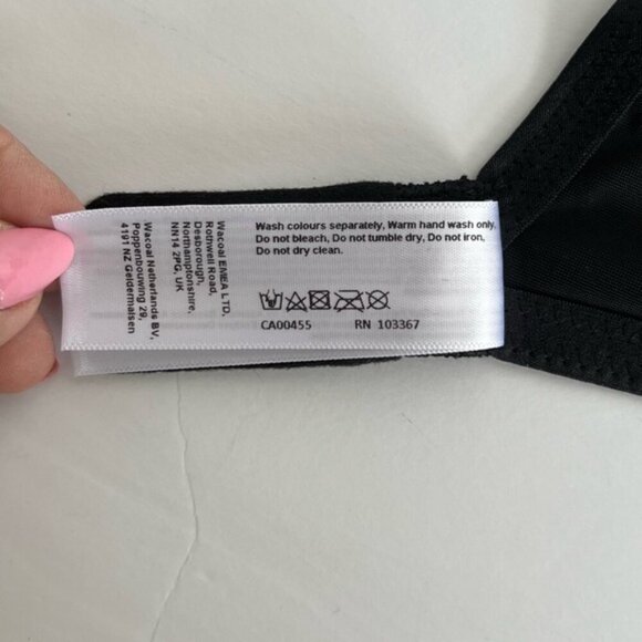 Fantasie - Fusion Lace Underwire Side Support Bra - Black. Size:30D. NWT. (1857) - Picture 9 of 14